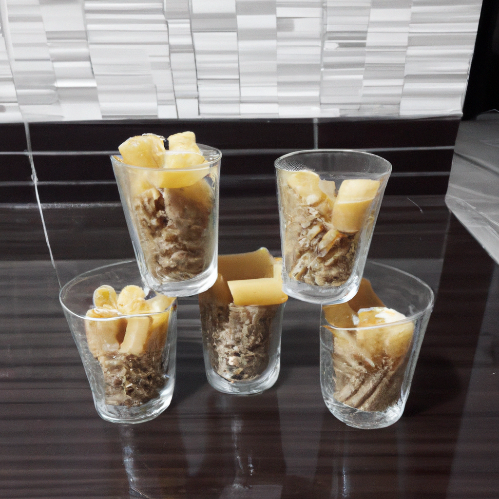 ¿Cuántos vasos de macarrones para dos personas?
